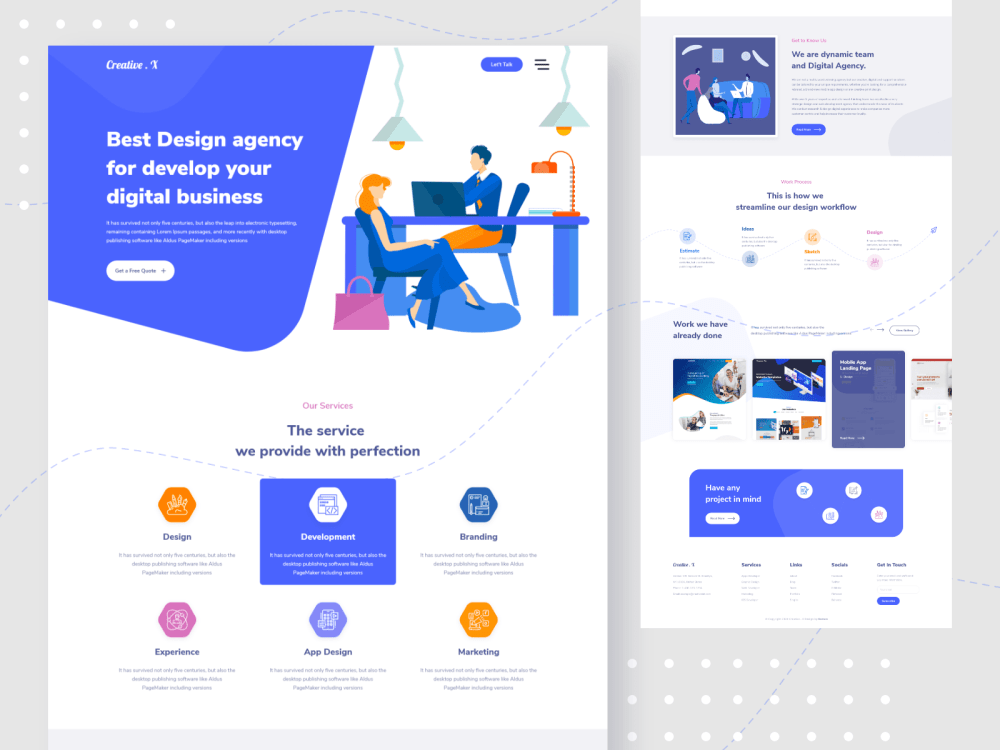 Web UI UX Internship A Gateway to the World of Design and Development