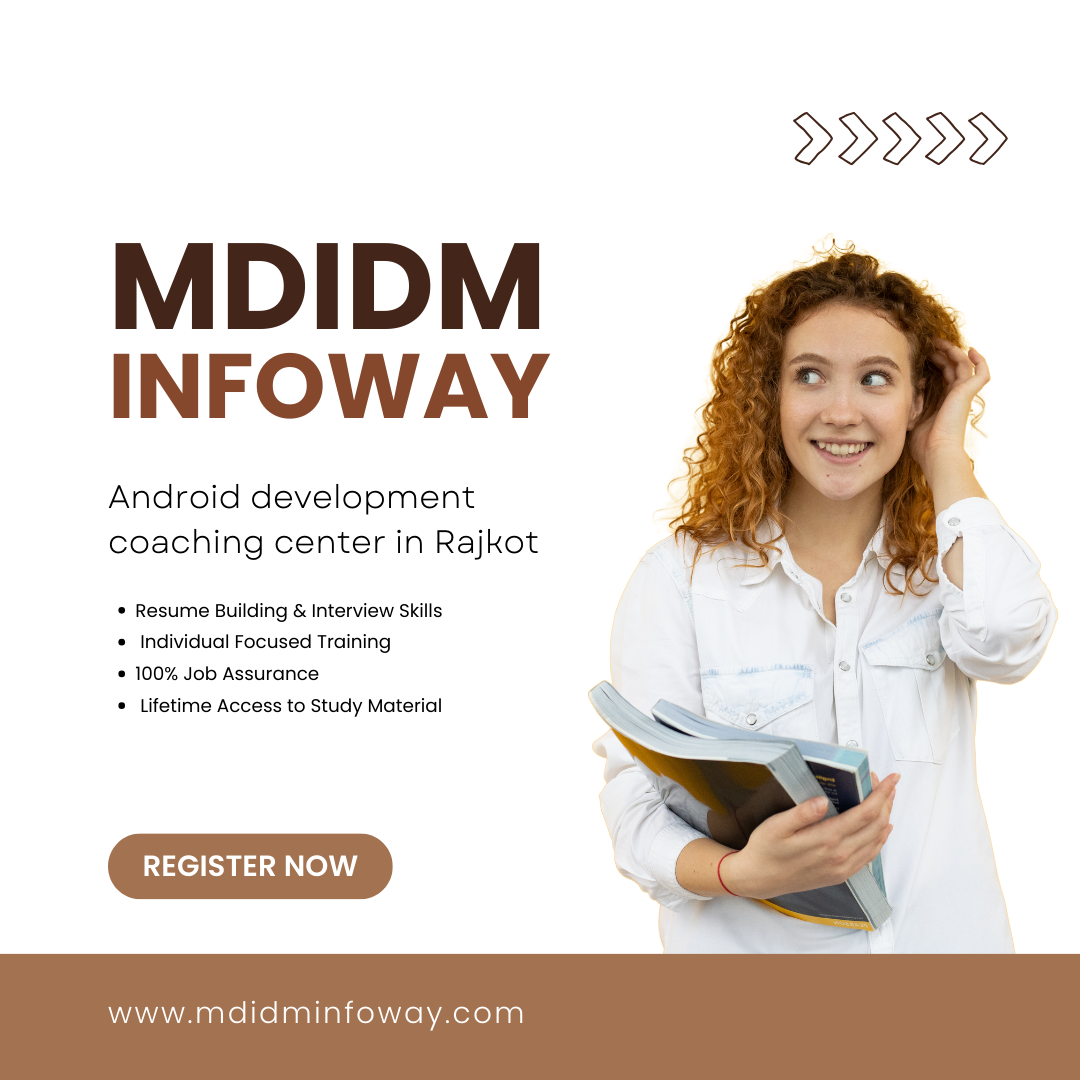 Android development coaching center in Rajkot