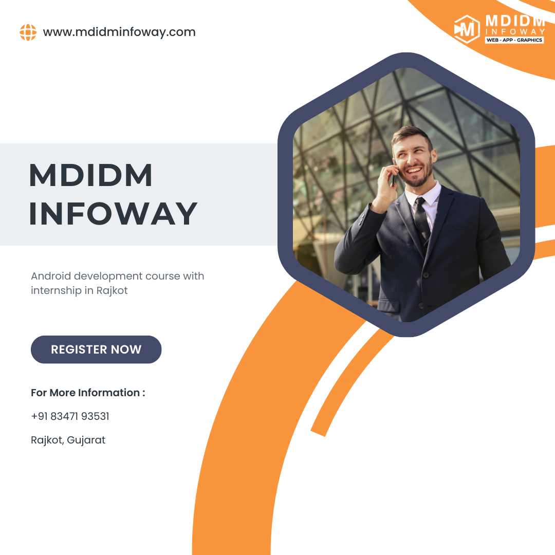 Android development course with internship in Rajkot