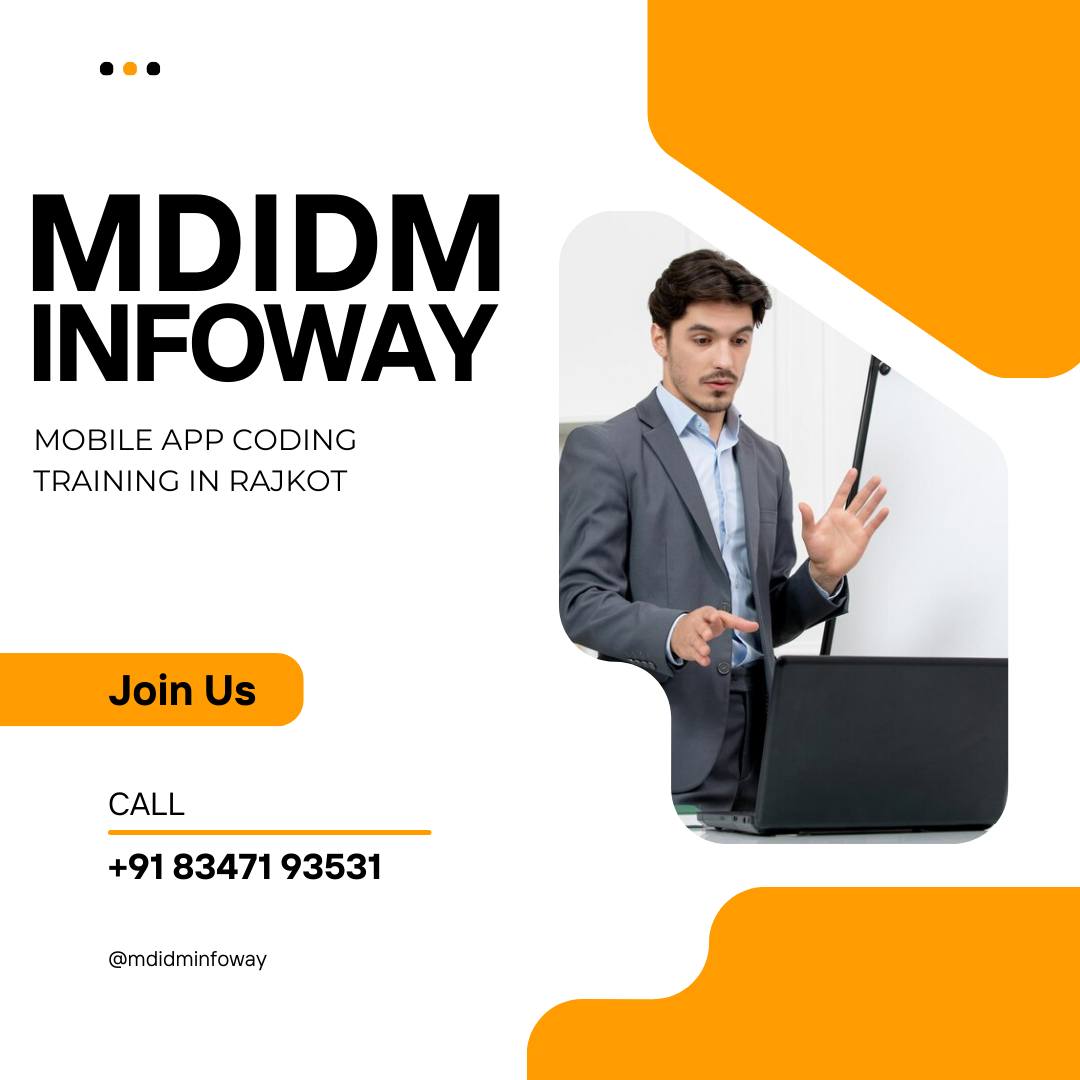 Mobile app coding training in Rajkot