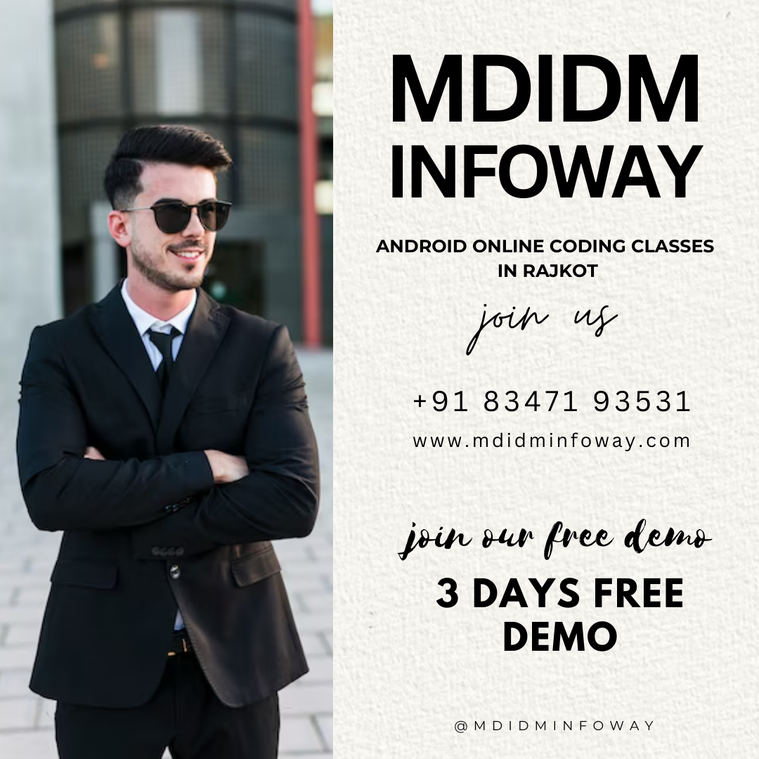 Android online coding classes in Rajkot