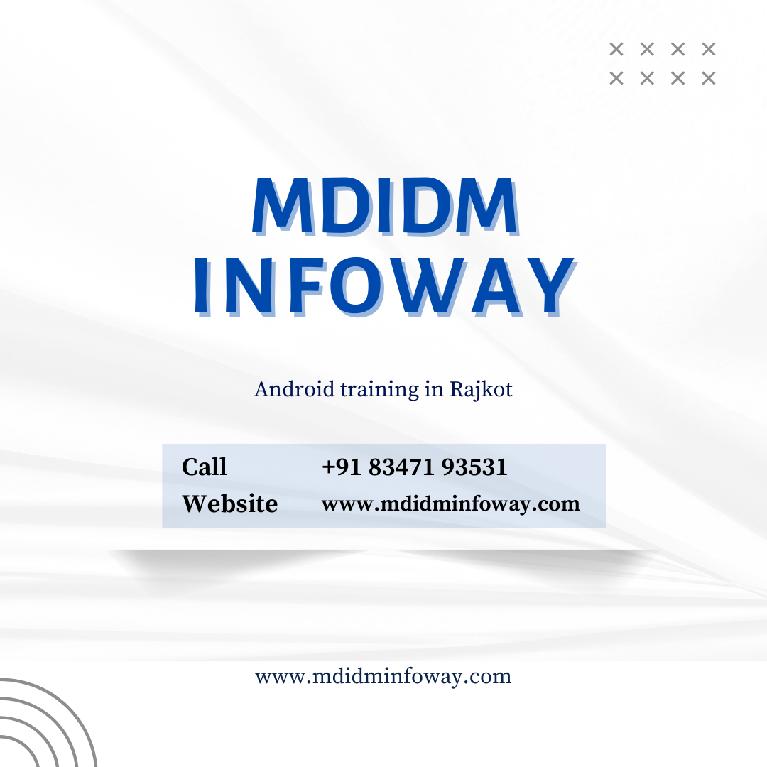 Android training in Rajkot