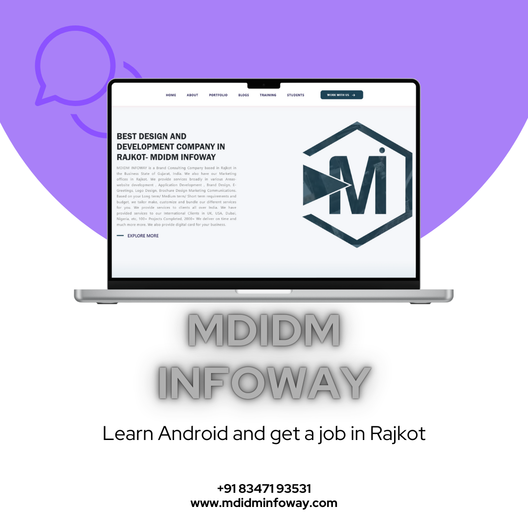 Learn Android and get a job in Rajkot