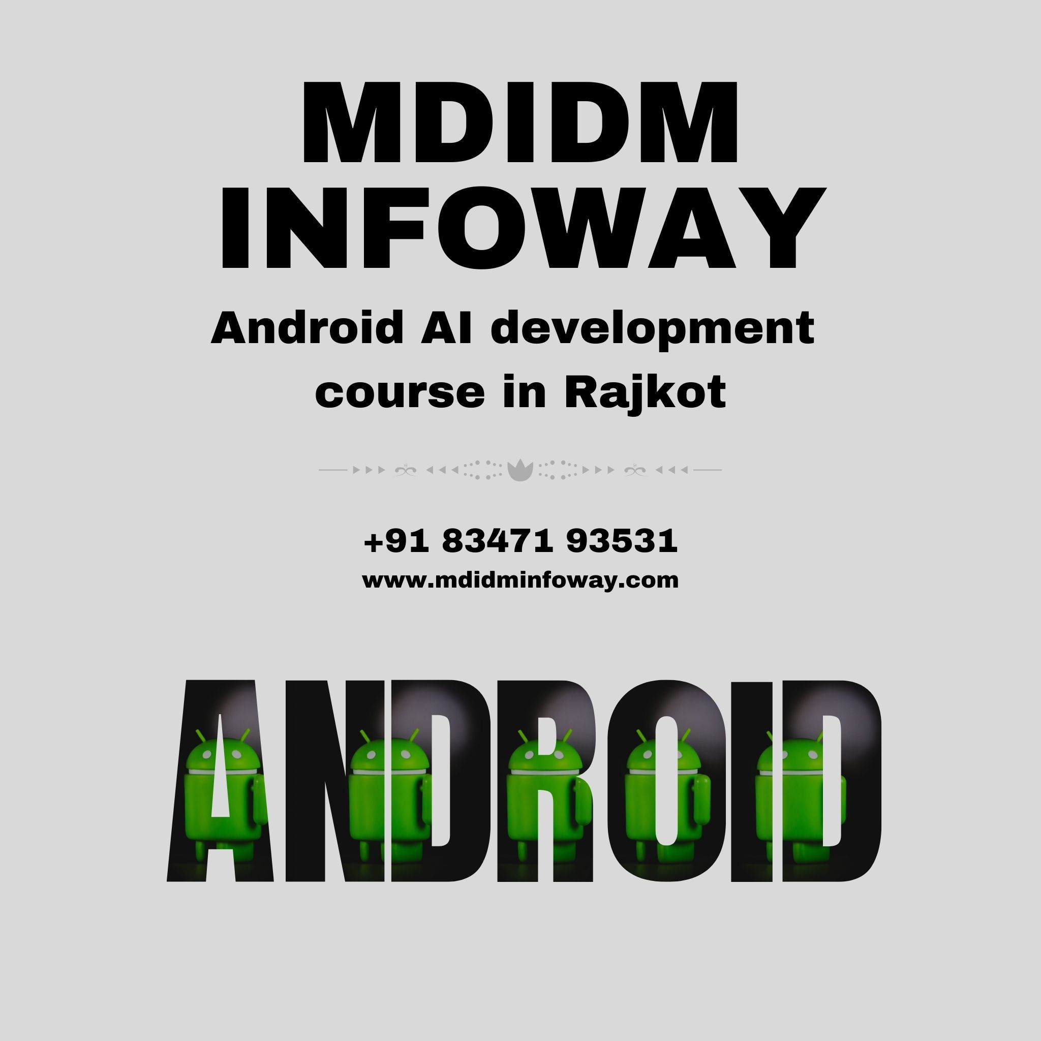 Android AI development course in Rajkot