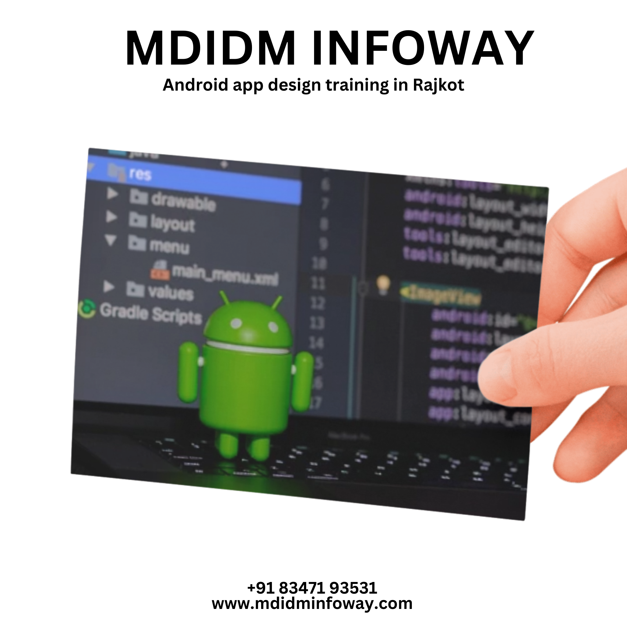 Android app design training in Rajkot