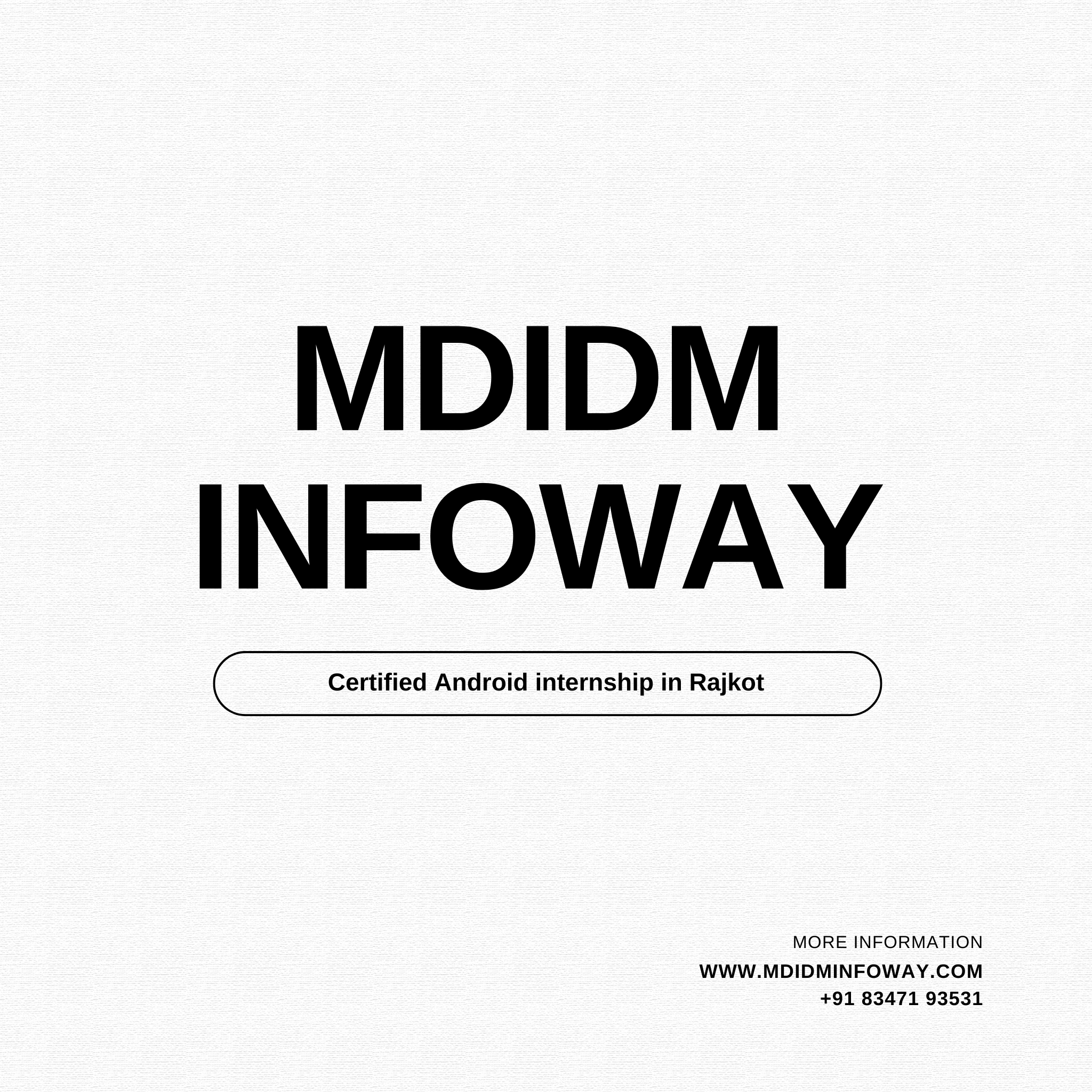 Certified Android internship in Rajkot