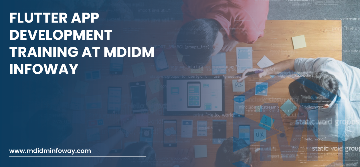 Flutter App Development Training At Mdidm Infoway Banner