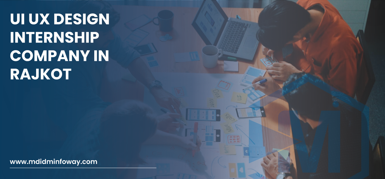Ui Ux Design Internship Company In Rajkot Banner